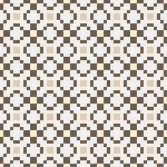 Fototapeta premium Abstract Cross Pattern generative computational art illustration