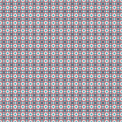 Abstract Cross Pattern generative computational art illustration