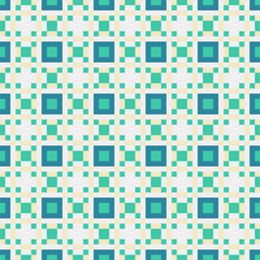 Abstract Cross Pattern generative computational art illustration