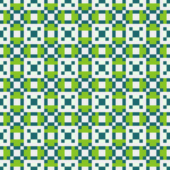 Abstract Cross Pattern generative computational art illustration