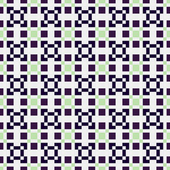Abstract Cross Pattern generative computational art illustration