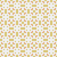 Abstract Cross Pattern generative computational art illustration