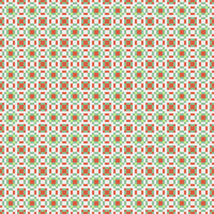 Fototapeta premium Abstract Cross Pattern generative computational art illustration