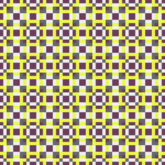 Abstract Cross Pattern generative computational art illustration