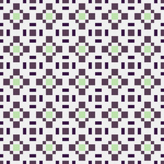 Fototapeta premium Abstract Cross Pattern generative computational art illustration