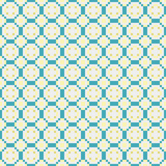 Abstract Cross Pattern generative computational art illustration