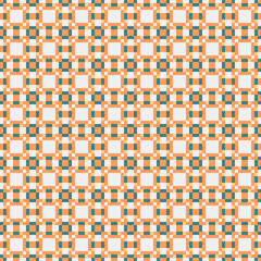 Fototapeta premium Abstract Cross Pattern generative computational art illustration