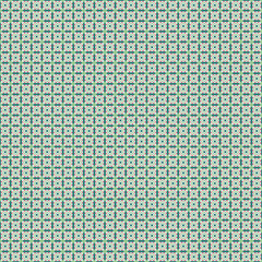 Abstract Cross Pattern generative computational art illustration