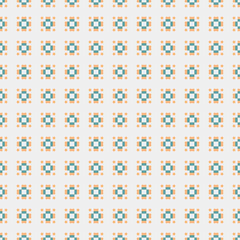 Abstract Cross Pattern generative computational art illustration