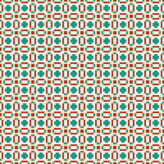 Abstract Cross Pattern generative computational art illustration