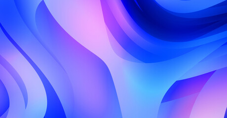 Abstract background with colorful gradient. Vibrant graphic wallpaper with stripes design. Fluid 2D illustration of modern movement.