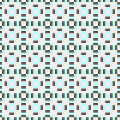 Abstract Cross Pattern generative computational art illustration