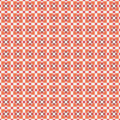 Abstract Cross Pattern generative computational art illustration