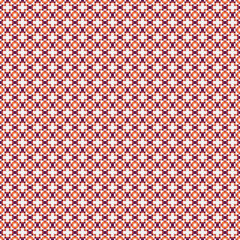 Abstract Cross Pattern generative computational art illustration