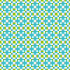 Abstract Cross Pattern generative computational art illustration