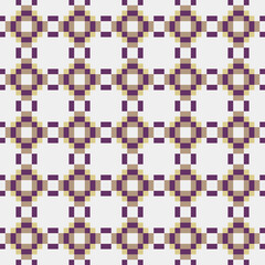 Abstract Cross Pattern generative computational art illustration