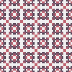 Abstract Cross Pattern generative computational art illustration