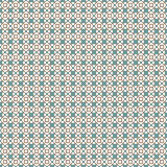 Fototapeta premium Abstract Cross Pattern generative computational art illustration