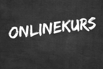 Obraz premium Onlinekurs