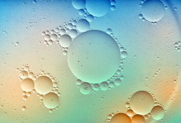 Colorful abstract background with bubbles