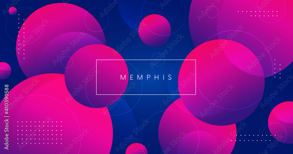 Aufkleber olorful geometric background vector design. abstract composition with shapes. futuristic backdrop.
