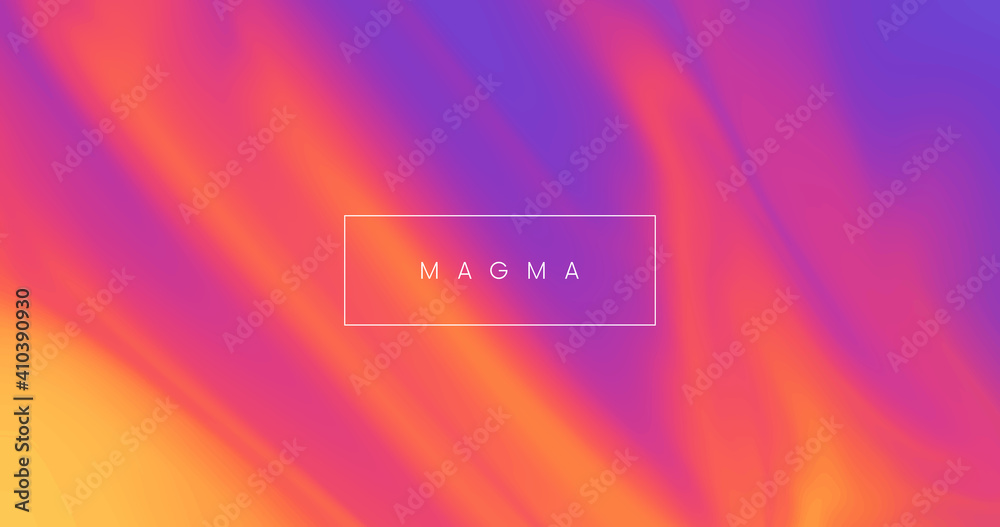Poster abstract blurred colorful liquid background. vibrant gradient backdrop vector design.