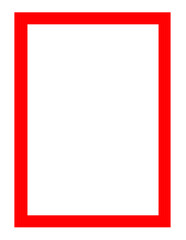 Red frame. Texture for design