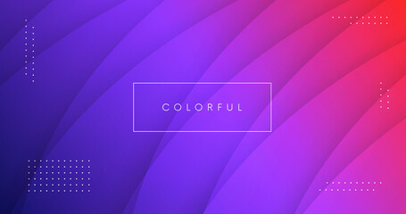 Abstract colorful background vector design. Minimal modern backdrop. Cool gradient composition.