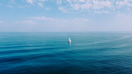 sailboat on the sea