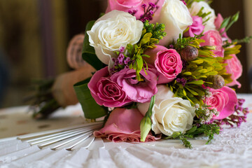 ramo de flores de novia o boda