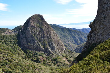Naklejka premium Landscape in the mountains