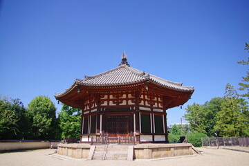 Naklejka premium 古都 奈良の興福寺 北円堂