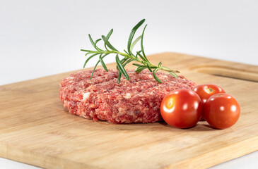 Bife de  hambúrguer artesanal bovino