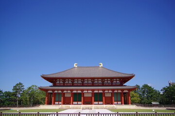 古都 奈良の興福寺 中金堂