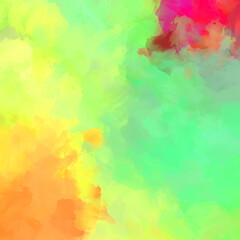 Strokes of paint. 2D Illustration. Brushed Painted Abstract Background. Brush stroked painting. Modern art.