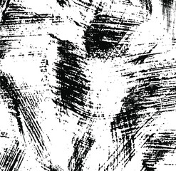 Abstract vector noise. Small particles of debris and dust. Distressed uneven background. Grunge texture overlay with rough and fine grains isolated on white background. Vector illustration. EPS10.