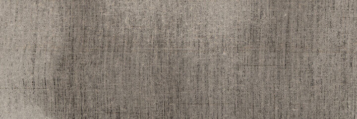 Fototapeta na wymiar abstract rough primed linen natural fabric background, short focus