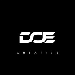 DOE Letter Initial Logo Design Template Vector Illustration