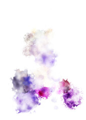 Brushed Painted Abstract Background. Brush stroked painting. Artistic vibrant and colorful wallpaper..