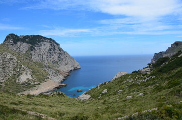 Small bay somewhere in Mallorca