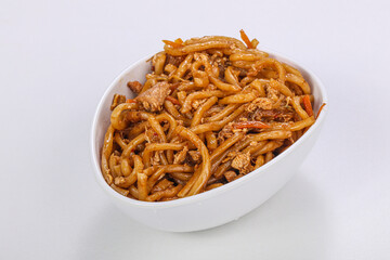 Asian Fried noodle with chicken