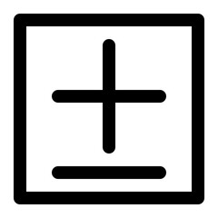 Obraz premium Enjoy with the Math Icon :)