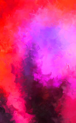 Modern art. Brushed Painted Abstract Background. Brush stroked painting. Strokes of paint. 2D Illustration.