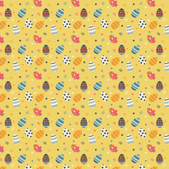 Easter eggs pattern