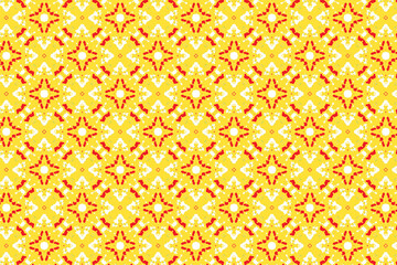 seamless geometric pattern with shapes