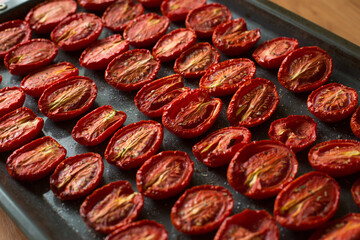 dried tomatoes . Mediterranean cuisine