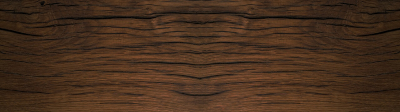 old brown rustic dark wooden texture - wood timber / wooden beam oak  background panorama long banner Stock Photo | Adobe Stock