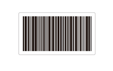 Barcode product distribution icon.