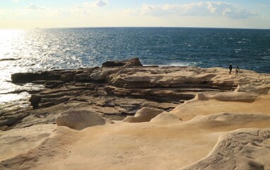 beach and rocks