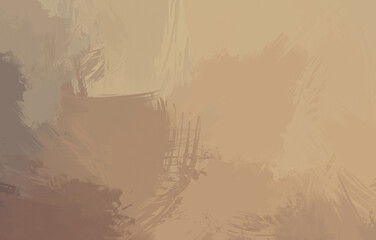 Chaotic painting. Brushed Painted Abstract Background. Brush stroked painting. Artistic vibrant and colorful wallpaper.